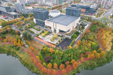 贵州省遵义市新蒲新区秋色