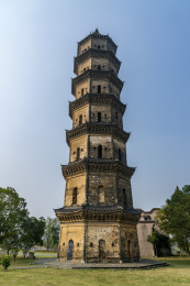 安徽池州妙因塔特写