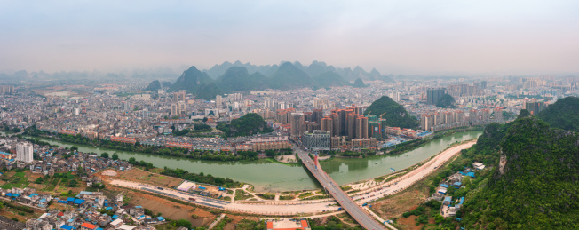 广西贺州城市风光