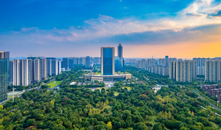 江苏省南通市经济技术开发区城市风光