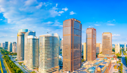 江苏省南通市中央商务区城市环境