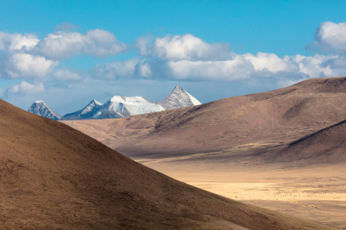 中国西藏那曲班戈县青龙乡的风景