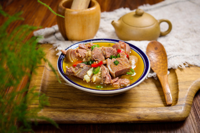 营养滋补汤菜黄焖羊肉汤