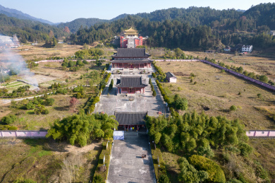 贵州省铜仁市江口县梵净山金佛寺