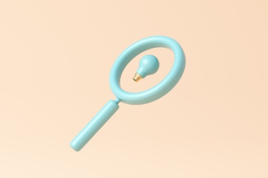 3D渲染的教育主题概念插画