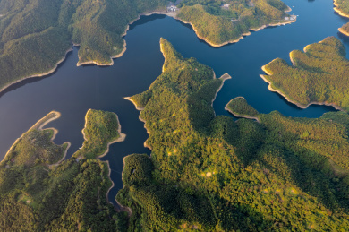 中国广东省阳江市花滩森林公园大河水域