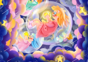 女童的梦幻世界