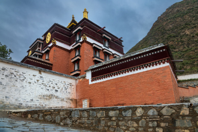 中国甘肃甘南夏河拉卜楞寺