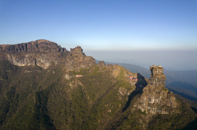 世界自然遗产中国贵州省铜仁市梵净山景区