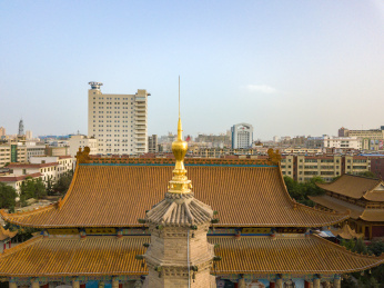 甘肃省武威市凉州区鸠摩罗什寺罗什寺塔