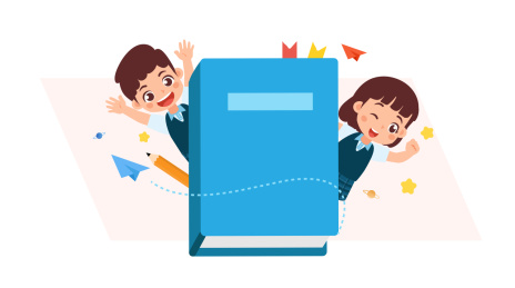 书后面的男生女生