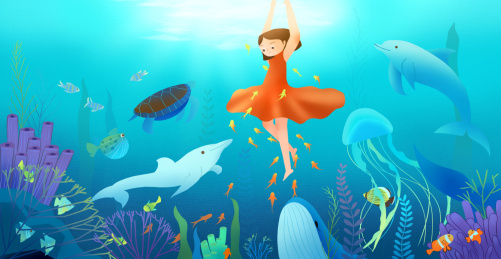 海洋环保世界海洋日