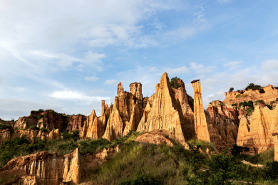 中国云南浪巴铺土林