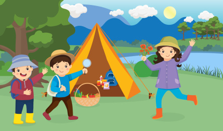 春天来了一起去露营