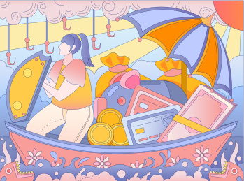 女卫士守护金融安全