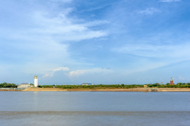 中国黑龙江佳木斯抚远两江通江口