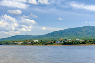 中国黑龙江佳木斯抚远两江通江口