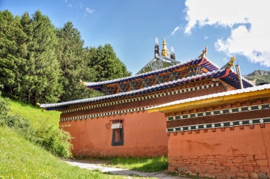 中国甘肃甘南郎木寺