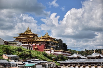 中国甘肃甘南郎木寺