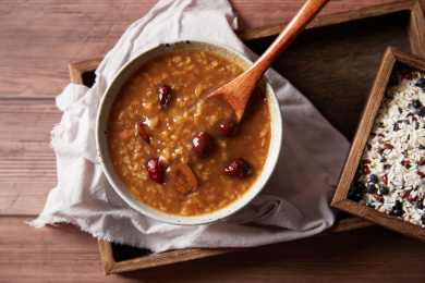 美食静物腊八粥八宝粥