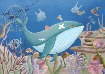 世界海洋日之儿童插画