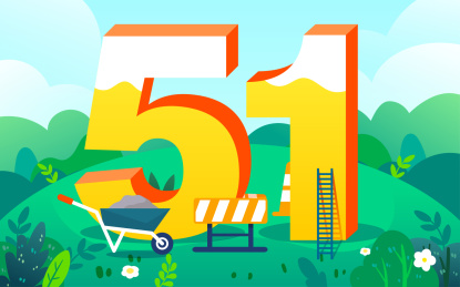 五一劳动节快乐建筑工人插画致敬劳动者海报