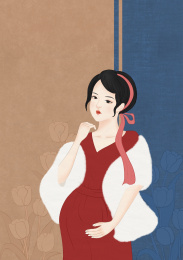 女神插画一