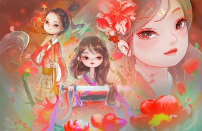花木兰女扮男装替父从军