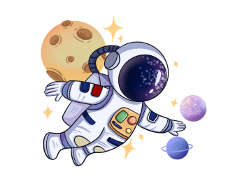 梦幻蓝紫色世界航天