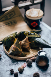 端午节吃的三角粽子