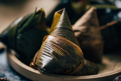 端午节吃的三角粽子