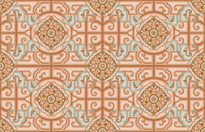 无缝的传统装饰底纹纹样图案