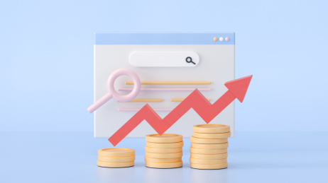 C4D金融指数场景创意海报