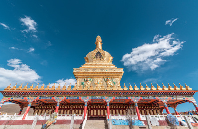 四川甘孜州亚青寺