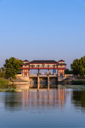 中国安徽宿州的南堤路沱河大桥