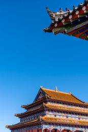 中国内蒙古通辽市奈曼旗的胡硕庙古建筑