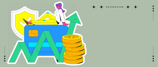 互联网金融理财投资扁平矢量概念运营插画