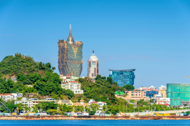 中国澳门城市风光