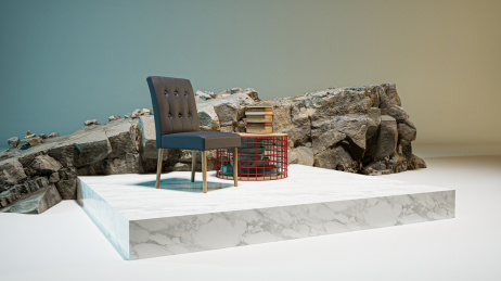 3D电子商务展台背景图片