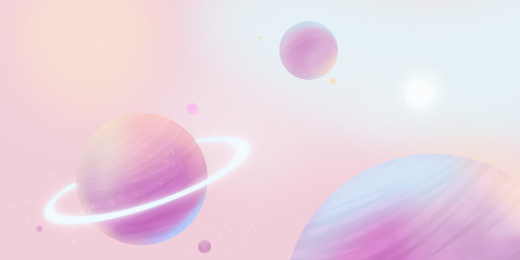 未来感宇宙星河星球星空