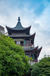 湖南衡阳回雁峰雁峰寺景区