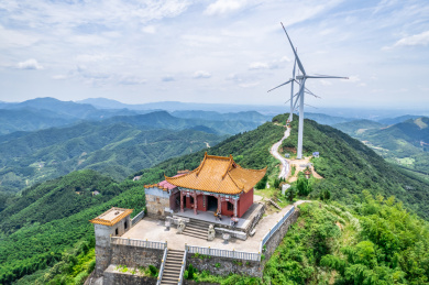 湖南衡阳市蓬源仙森林公园蓬源庙