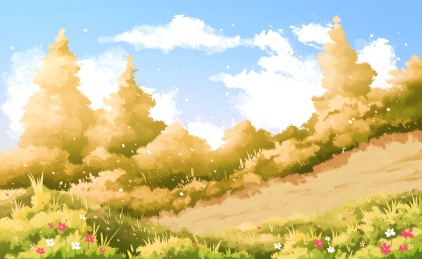 秋天户外自然风景
