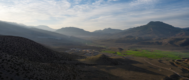 中国甘肃甘南州夏河县甘加秘境风光