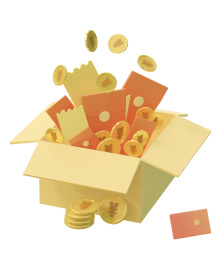 红包金币优惠券元素