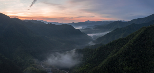 浙江省衢州市开化县马金溪齐溪水库风光