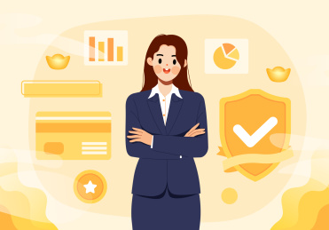 金融理财和商务女性