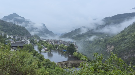 云南昭通盐津豆沙关古镇