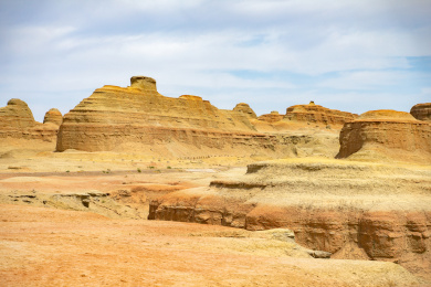 中国新疆克拉玛依乌尔禾世界魔鬼城景区
