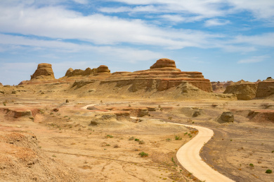 中国新疆克拉玛依乌尔禾世界魔鬼城景区